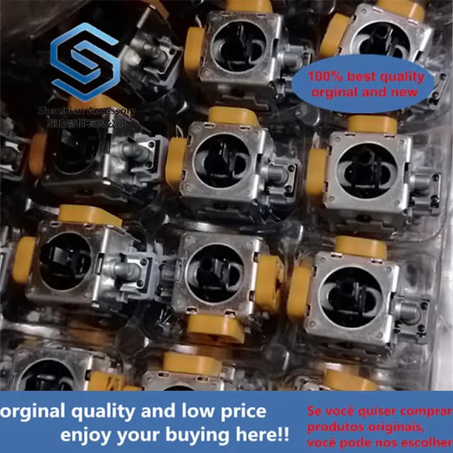 Potenciómetro basculante modelo FJP10K 3D, consola de juegos con interruptor basculante de 10K, potenciómetro manual de 100% grados, parte trasera, Original, nuevo, 360, 3 unidades