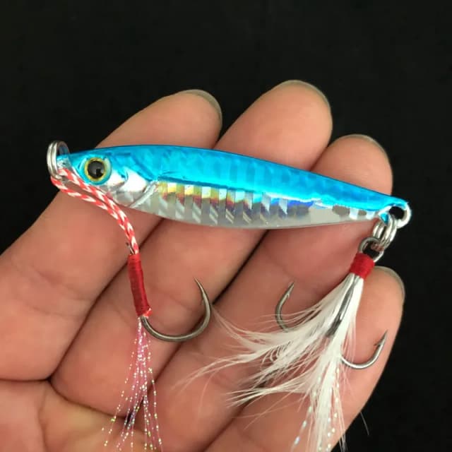 Señuelo de pesca Shore Cast, Jigbait de vibración lenta, 7g/10g/15g/20g/25g/30g/40g/60g, plantilla de Metal Artificial, 1 pieza en venta