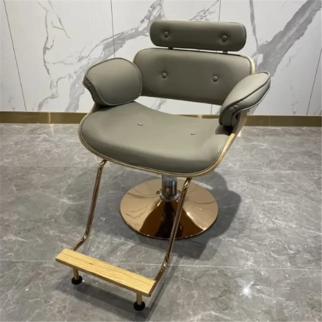 Gran oferta, silla de peluquería de alta gama con elevación de celebridades, corte de pelo, permanente, teñido, peluquería, taburete especial de moda para barbería