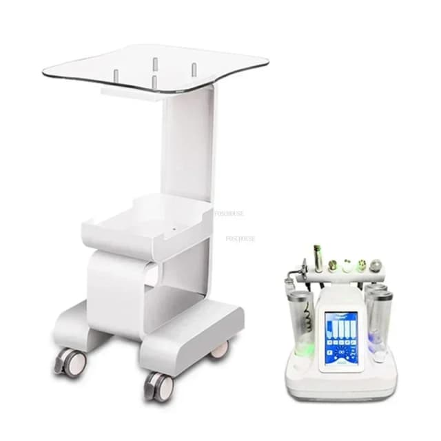 Carros de salón acrílicos de lujo, carrito de herramientas para salón de belleza, estante multicapa moderno y sencillo para el hogar con ruedas, muebles de salón GY50GP
