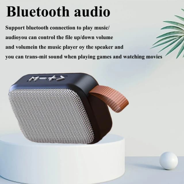 ポータブルスピーカー屋外 Bluetooth 5.0 ミニオックスフォンドスピーカーワイヤレスコラム 3D ステレオ音楽プレーヤーサラウンド Hifi サウンドボックス