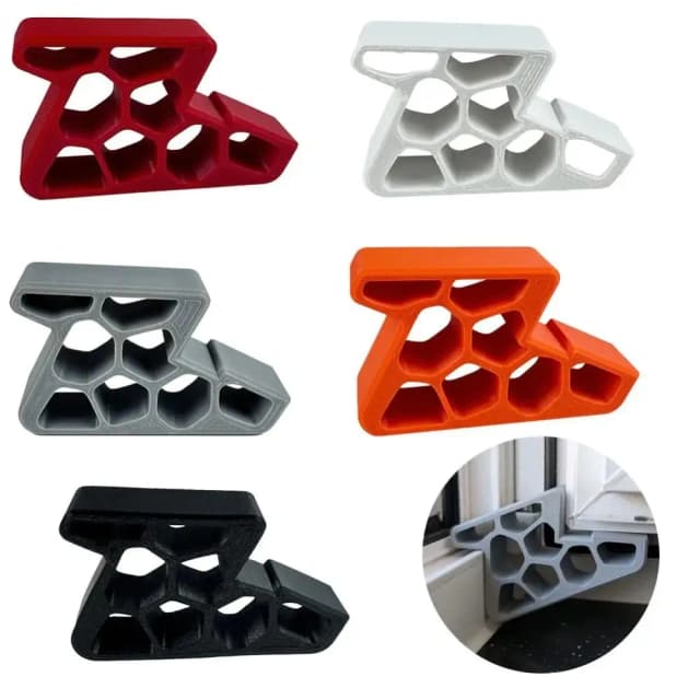 Tope y Cunilla Antideslizantes de Alta Resistencia para Interiores, para Balcón, Ventana/Puerta Corredera Limitador Anticollisiones para Ventana/Puerta
