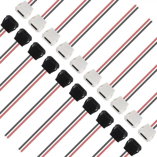 5/10 Uds conector de chasis hembra tipo C USB C chasis hembra conector de engarzado directo puerto de carga hembra Cable de alimentación de extensión