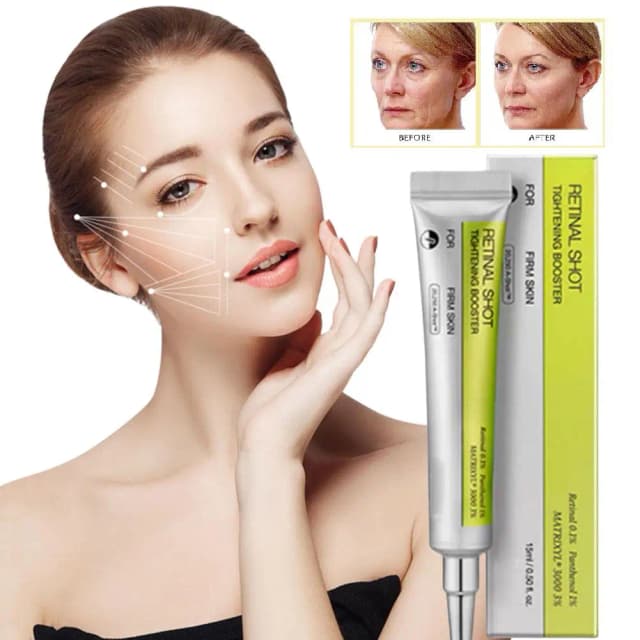 Crema para ojos con Retinol, suavizante, arrugas, decoloración de líneas finas, suave, brillo de la piel, hidratante, cuidado de la piel de los poros, 1/3/5 Uds.