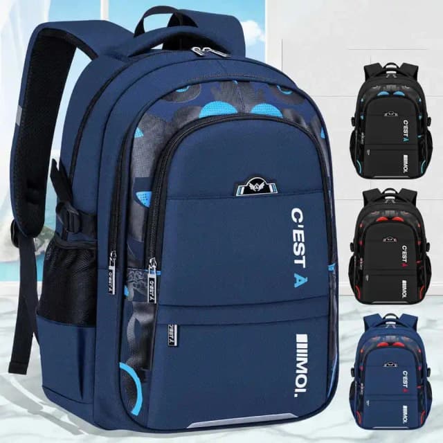 Nuevas mochilas escolares para niños, mochila para niños en mochila escolar primaria para adolescentes, mochilas impermeables, bolsa para libros