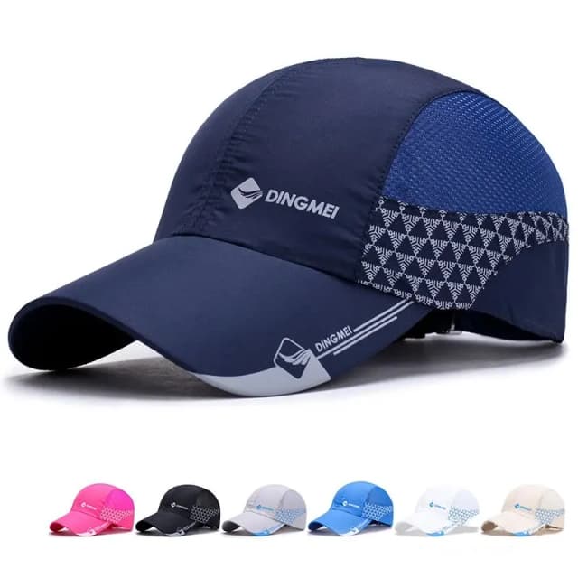 Sombreros para hombres, primavera y verano, nuevos sombreros de viaje con sombrilla para exteriores, gorras de béisbol casuales de moda, gorras para jóvenes y de mediana edad