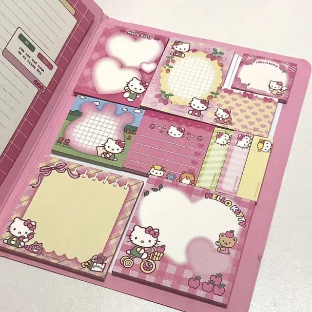 Libro de conveniencia Kawaii Mymelody Kuromi Cinnamoroll, libreta de pasta bonita, papelería de oficina para estudiantes