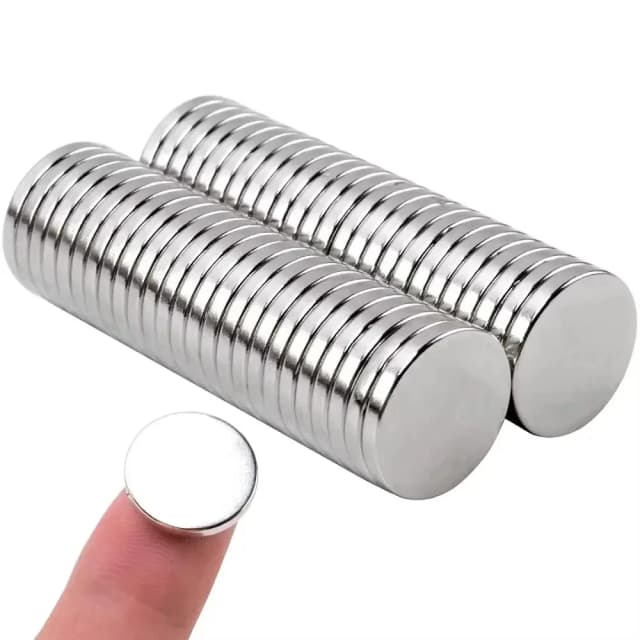 Imanes Redondos, Mini Imanes de Disco para Refrigerador, Pizarra, Casillero, Manualidades