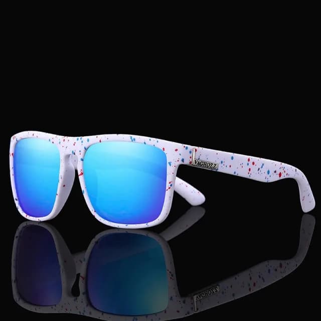 Marca VAGHOZZ, gafas de sol clásicas para hombre UV400, gafas de sol de pesca para mujer, gafas cuadradas para exteriores para hombre, gafas deportivas para conducir