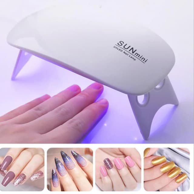 Lámpara de secado de uñas de escritorio, herramienta, lámpara de secado de uñas, máquina portátil Mini Usb 6W 3LED UV, lámpara de manicura, USB, uso doméstico, lámpara de uñas
