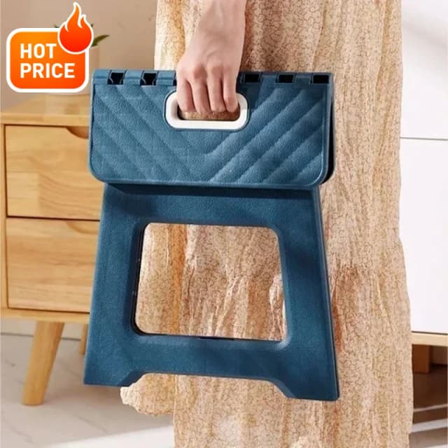Taburete plegable portátil para niños y adultos, silla de montar de plástico grueso para actividades al aire libre y pesca, novedad de 2024