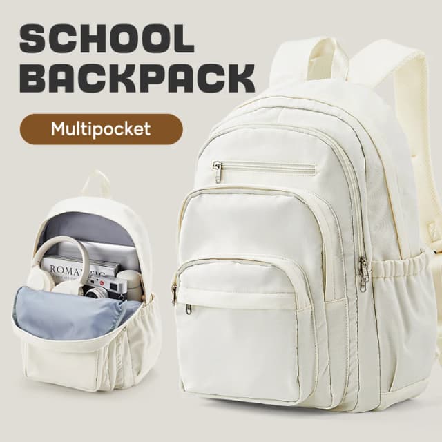 Mochila para niñas y adolescentes, mochilas escolares de viaje, mochila para niños, mochilas escolares informales, mochila bonita con múltiples bolsillos para libros