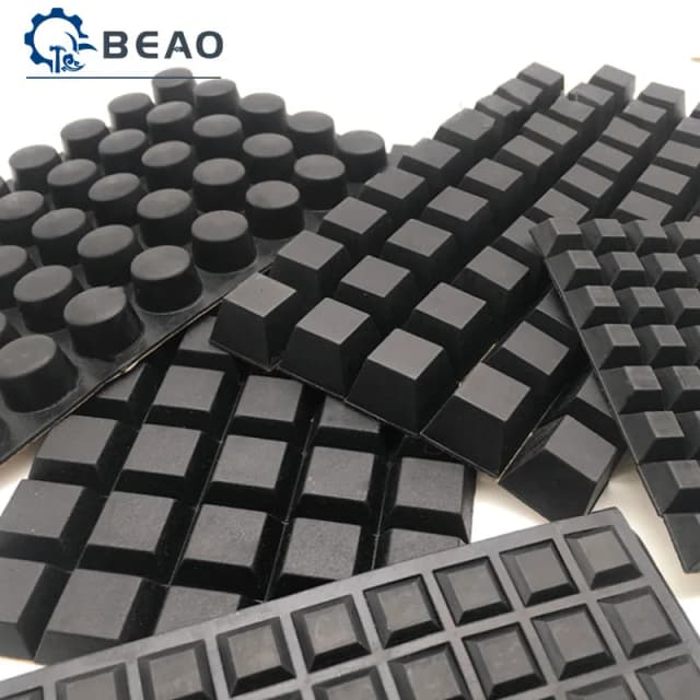 Pies de goma, almohadillas autoadhesivas para muebles, protectores, amortiguadores, almohadilla para pies, absorción de vibración, goma antigolpes, redonda/cuadrada