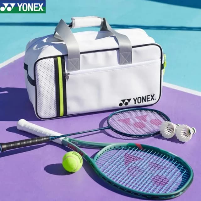 Yonex-男性と女性のための耐久性のあるスポーツバッグ、バドミントンラケット、大容量、2〜3個のテニスラケットを収納できる、高品質、新品