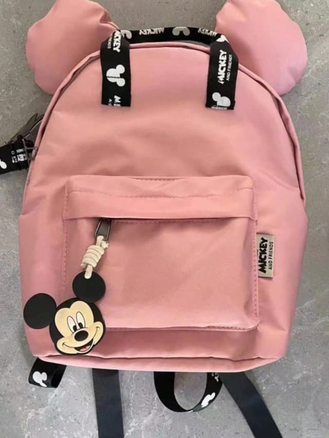 Mochila escolar de lujo para regalo de niños, mochila conjunta de Disney, mochila pequeña de Mickey, mochila escolar para guardería