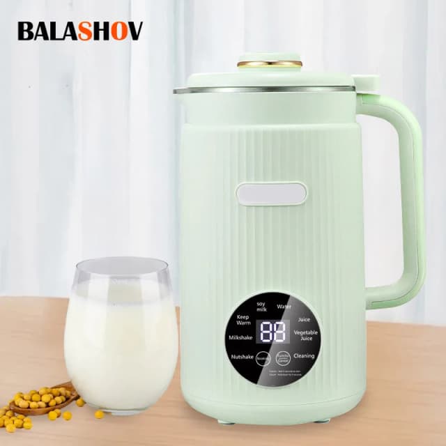 Máquina eléctrica multifuncional de leche de soja, licuadora de alimentos, máquina automática de jugo de fruta, agua hirviendo, 220V/110V