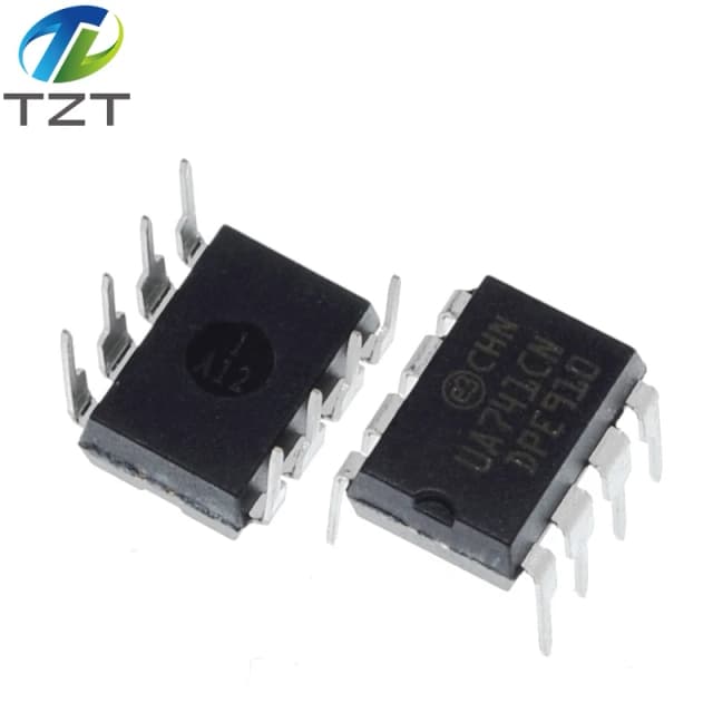 10 Uds UA741CN UA741 LM741 para módulo de placa amplificadora