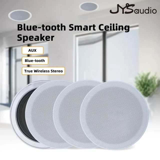 Bluetooth天井スピーカー、ホームシアターサウンドシステム、ビルトクラスdアンプ、大統領ホテル用ステレオスピーカー、6インチ