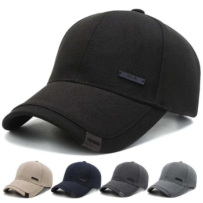 Gorras de béisbol unisex con etiqueta Hua, gorra de Hip Hop para primavera y otoño, sombreros casuales ajustables para exteriores, sombrero protector solar