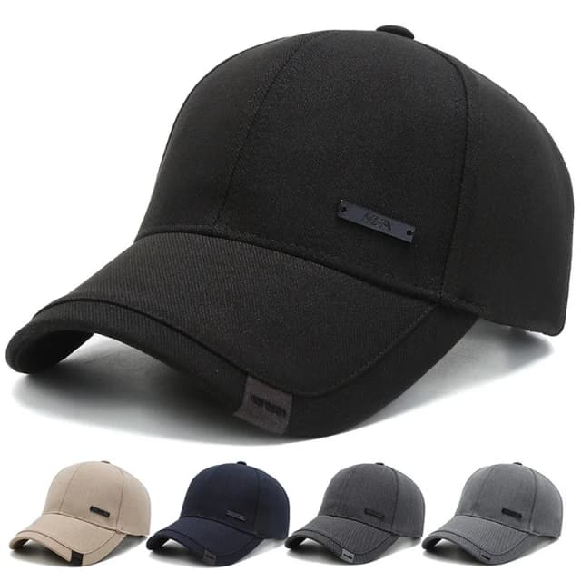 Gorras de béisbol unisex con etiqueta Hua, gorra de Hip Hop para primavera y otoño, sombreros casuales ajustables para exteriores, sombrero protector solar