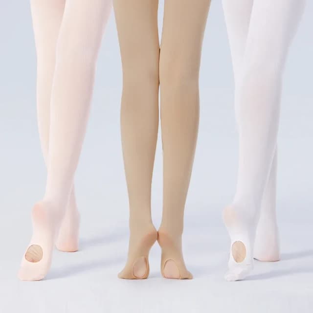 Medias de Ballet profesionales para actuaciones de mujeres y niñas, medias de baile suaves, pantimedias de baile 60D, medias sin costuras con agujero