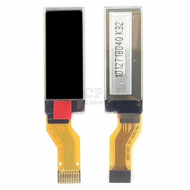 Pantalla OLED de 0,91 pulgadas, 128x32 COG SPI, soldadura, puerto serie de 12 pines, SSD1306, palabra azul OLED