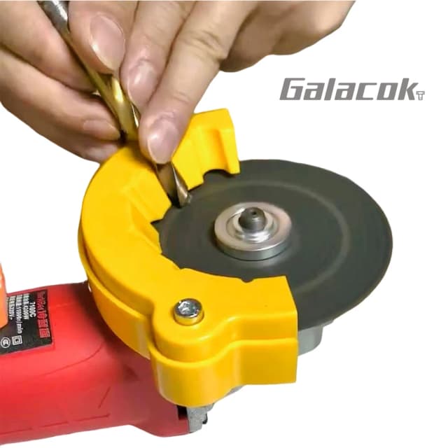 Galacok nuevo afilador de taladro MAX 6 en 1 herramienta de pulido de taladro de múltiples especificaciones herramienta auxiliar de pulido y pulido de taladro de residuos