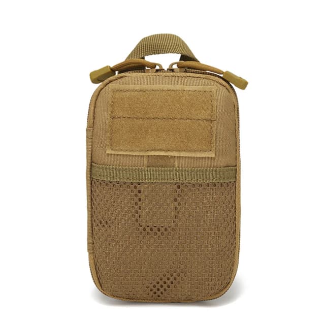 Bolsa Táctica Pequeña MOLLE EDC, Bolsa de Cintura, Botiquín de Primeros Auxilios, Estuche para Teléfono, Bolsa de Almacenamiento para Caza, Senderismo y Actividades al Aire Libre
