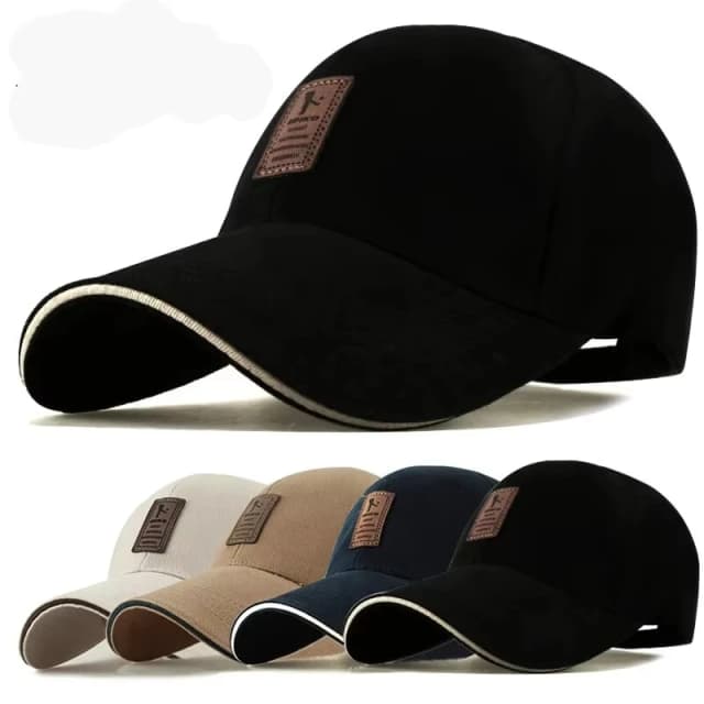 Sombrero de béisbol de negocios simple para las cuatro estaciones, sombrero de sombrilla para exteriores para hombres, sombrero de sol de ocio de algodón, sombrero de golf, gorra de béisbol de algodón,