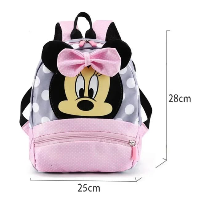 Mochila de dibujos animados para bebés, niños y niñas, Minnie, Mickey Mouse, mochila escolar encantadora para niños, mochila escolar para guardería, regalo para niños