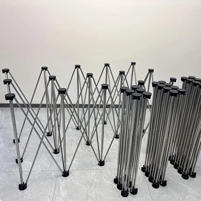 Banco de trabajo plegable portátil de alta resistencia con patas de araña, tapa multiusos de polipropileno, sin carga, sin necesidad de ensamblaje, con 4000 kg
