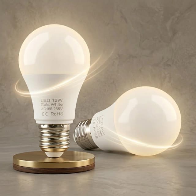 Bombilla LED E27 de 3W, 6W, 9W, 12W, 15W, 18W, lámpara de ahorro de energía con IC inteligente de alto brillo, iluminación interior de 220V-240V para el hogar, oficina y garaje