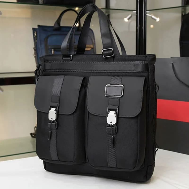 Nylon balístico serie alfa Bravo Estilo moderno para desplazamientos diarios, impermeable y resistente al desgaste 232765